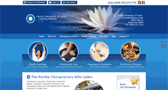 Desktop Screenshot of familychiropracticoffairfax.com